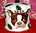 Custom small canister for pet treats or food storage