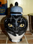 Small Ceramic Pet Dog Urn cat black cat all breeds