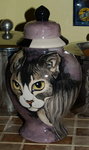 Medium Ceramic Pet Dog Urn CAT all breeds