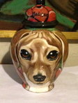 Small Ceramic Pet Dog Urn Dachshund cat all breeds
